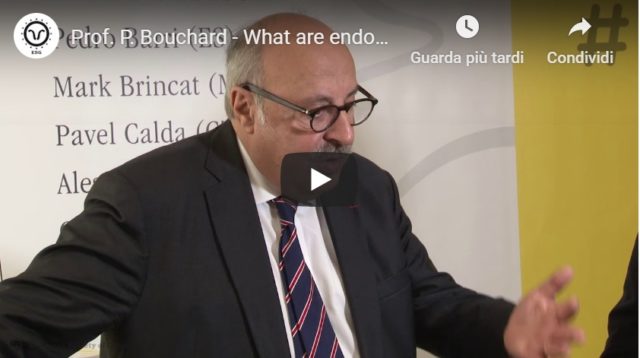 Prof. P. Bouchard – What are endocrine disruptors and what can we do to reduce their impact? Prof. P. Bouchard – What are endocrine disruptors and what can we do to reduce their impact?