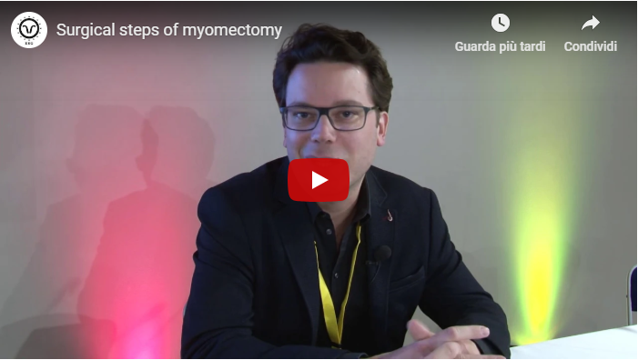Prof. J. Dubuisson – Surgical steps of myomectomy